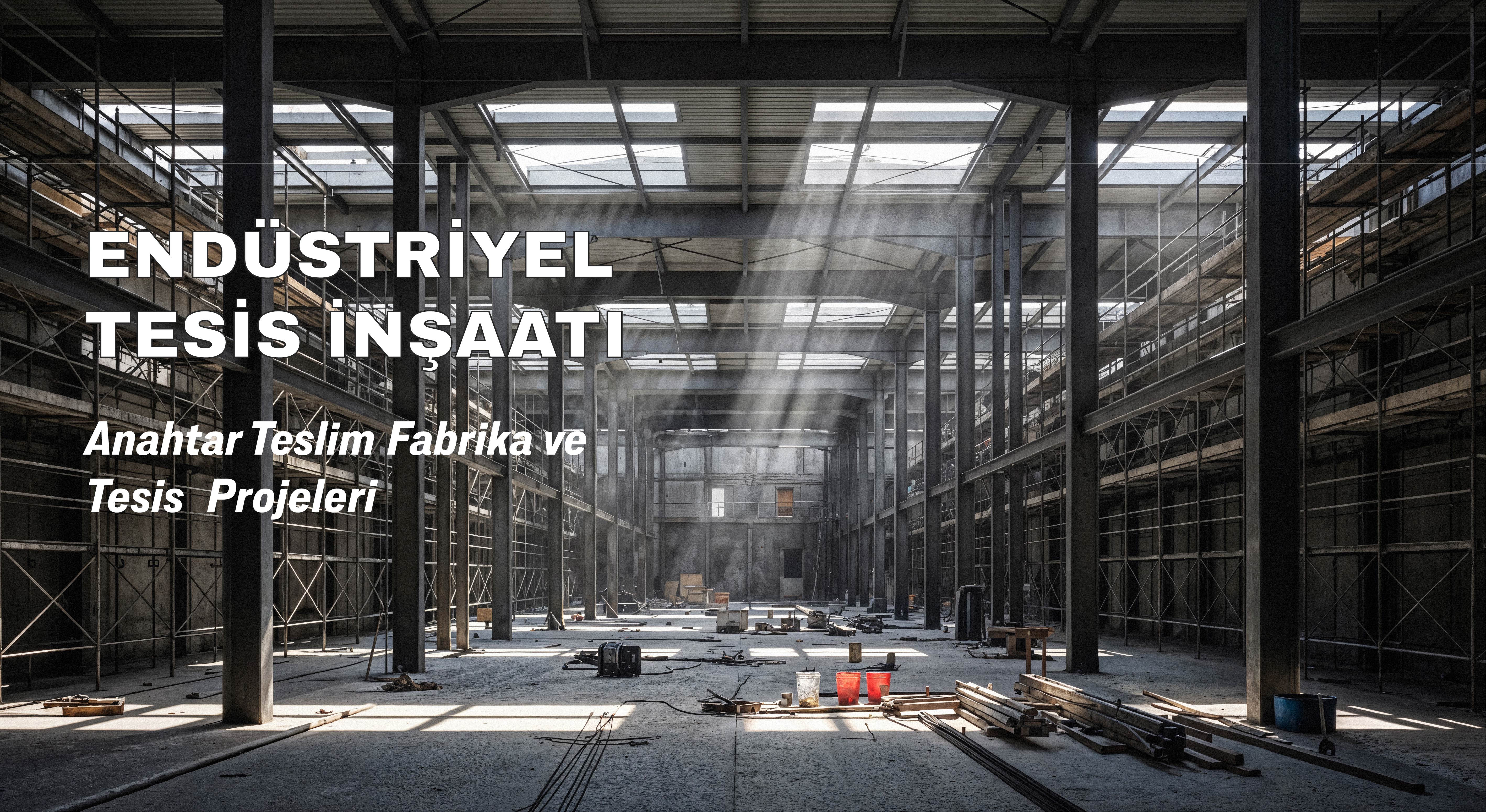 Endüstriyel Tesis İnşaatı